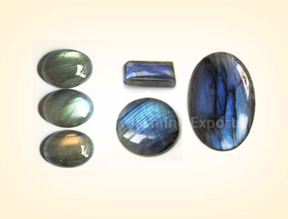 Labradorite cabochons gemstones for jewelry making